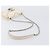 Chanel Macro Flap Chevron Caviar Small Bianco - vista 7