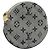 Monedero redondo Louis Vuitton Mini Lin Azul