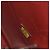 Chanel Classic Single Flap Tasche aus gestepptem Lambskin Small Rot - Ansicht 5
