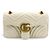 Gucci GG Marmont Patent Small Bianco