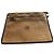 Pochette Piatta Loewe Anagram in Camoscio Marrone chiaro