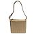 Timeless Borsa a tracolla Chanel Chocolate Bar Beige in pelle d'agnello