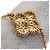 Pulsera Charm Sweet Alhambra Van Cleef & Arpels Dorado - vista 6