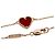 Bracelet Sweet Alhambra Heart Van Cleef & Arpels Doré - vue 4