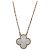 Van Cleef & Arpels Vintage Alhambra Halskette Golden - Ansicht 2
