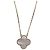 Van Cleef & Arpels Vintage Alhambra Halskette Golden - Ansicht 2