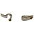 Autre Marque Tiffany & Co. Apple Collection Hook Eye Armreif Silber Golden - Ansicht 2