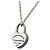 Autre Marque Tiffany & Co. Return to Heart Lock Necklace Silvery