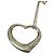 Autre Marque Collar largo Open Heart Large Tiffany Plata