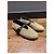 Alaïa Mary Jane Ballerinas aus beigem Stroh - Ansicht 9