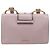 Miu Miu Madras Crystal Flap Leather Small Rosa - vista 2