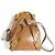 Gucci Bamboo Leder Mini-Rucksack Braun - vue 2
