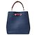 Néonoé Borsa a tracolla Louis Vuitton NeoNoe MM in pelle Epi Blu - vista 3