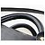 Borsa a mano Miu Miu Vitellolux 2way Black Gold Auth 202521M Nero D'oro - vista 14