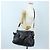 Borsa a mano Miu Miu Vitellolux 2way Black Gold Auth 202521M Nero D'oro - vista 28