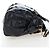 Borsa a mano Miu Miu Vitellolux 2way Black Gold Auth 202521M Nero D'oro - vista 4