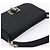 GUCCI Schultertasche Satin Black Silver Auth 206225A Schwarz Silber - Ansicht 6