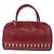 Autre Marque SAINT LAURENT Handtasche Leder 2way Rot Gold Authentisch 206113V Golden - Ansicht 13
