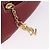 Autre Marque SAINT LAURENT Handtasche Leder 2way Rot Gold Authentisch 206113V Golden - Ansicht 21