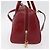 Autre Marque SAINT LAURENT Handtasche Leder 2way Rot Gold Authentisch 206113V Golden - Ansicht 4