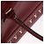 Autre Marque SAINT LAURENT Handtasche Leder 2way Rot Gold Authentisch 206113V Golden - Ansicht 8