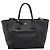 Sac à main PRADA en cuir 2way Noir Or Auth ep16198V Doré - vue 13