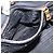 Sac à main PRADA en cuir 2way Noir Or Auth ep16198V Doré - vue 23