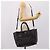 Sac à main PRADA en cuir 2way Noir Or Auth ep16198V Doré - vue 29