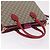 Borsa a mano GUCCI GG Supreme PVC 2way Beige Gold 409531 Auth 203076M D'oro - vista 7