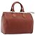 Borsa a mano LOUIS VUITTON Epi Speedy 25 Brown M43013 LV Auth ep16007A Marrone