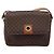 Céline Borsa a tracolla CELINE Macadam Canvas PVC Leather Brown Gold Auth ep15895 Marrone D'oro - vista 13