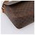 Céline Borsa a tracolla CELINE Macadam Canvas PVC Leather Brown Gold Auth ep15895 Marrone D'oro - vista 14