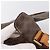 Céline Borsa a tracolla CELINE Macadam Canvas PVC Leather Brown Gold Auth ep15895 Marrone D'oro - vista 19
