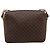Céline Borsa a tracolla CELINE Macadam Canvas PVC Leather Brown Gold Auth ep15895 Marrone D'oro - vista 2