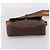 Céline Borsa a tracolla CELINE Macadam Canvas PVC Leather Brown Gold Auth ep15895 Marrone D'oro - vista 5