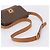 Céline Borsa a tracolla CELINE Macadam Canvas PVC Leather Brown Gold Auth ep15895 Marrone D'oro - vista 7