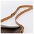 Céline Borsa a tracolla CELINE Macadam Canvas PVC Leather Brown Gold Auth ep15895 Marrone D'oro - vista 8