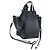 Borsa a tracolla LOEWE Hammock Mini in pelle 2way Nero Argento Auth 204615M
