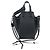 Borsa a tracolla LOEWE Hammock Mini in pelle 2way Nero Argento Auth 204615M - vista 13