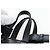 Borsa a tracolla LOEWE Hammock Mini in pelle 2way Nero Argento Auth 204615M - vista 14