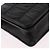 Bolsa de Ombro PRADA com Corrente Franzida em Couro Preto e Ouro Auth 204909A Dourado - vista 15