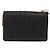 Bolsa de Ombro PRADA com Corrente Franzida em Couro Preto e Ouro Auth 204909A Dourado - vista 2