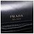 Bolsa de Ombro PRADA com Corrente Franzida em Couro Preto e Ouro Auth 204909A Dourado - vista 21