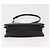 Bolsa de Ombro PRADA com Corrente Franzida em Couro Preto e Ouro Auth 204909A Dourado - vista 5