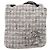 Bolso de hombro CHANEL Tweed Gray Silver CC Auth ar14307SAM Castaño Plata - vista 13