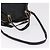 Chloé Borsa Chloe Paraty in pelle 2way Nero Oro Auth 206089V D'oro - vista 10