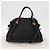 Chloé Borsa Chloe Paraty in pelle 2way Nero Oro Auth 206089V D'oro - vista 26