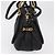 Chloé Borsa Chloe Paraty in pelle 2way Nero Oro Auth 206089V D'oro - vista 5