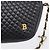 Bally Chain Shoulder Bag Leather Black Gold Tone Auth BA16147 - view 17