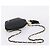 Bally Chain Shoulder Bag Leather Black Gold Tone Auth BA16147 - view 7